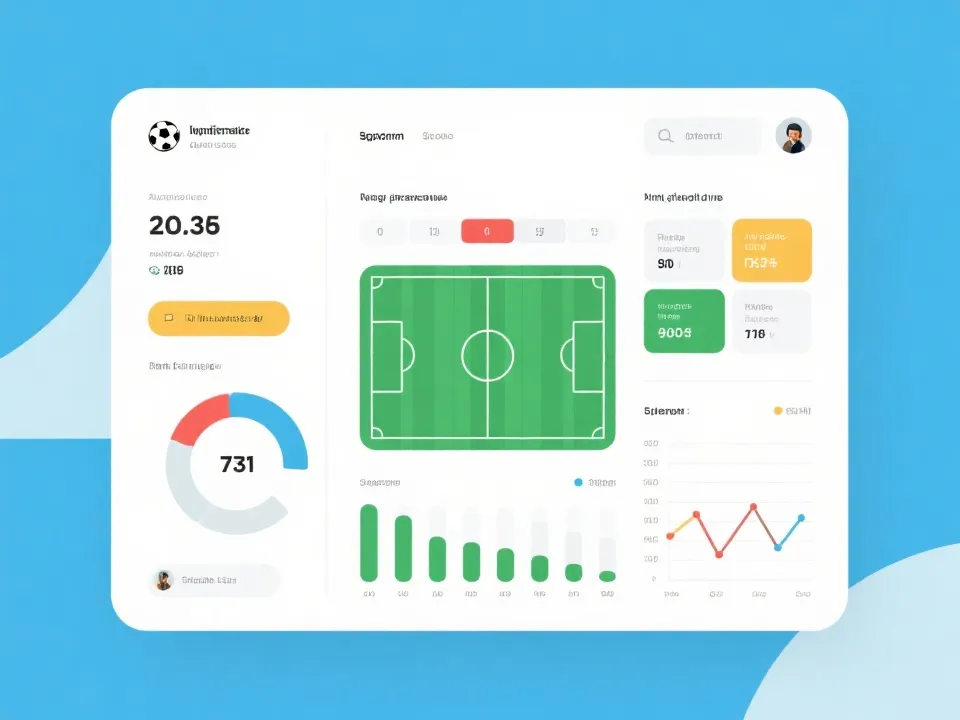 赛事数据与赛程信息的可视化插图